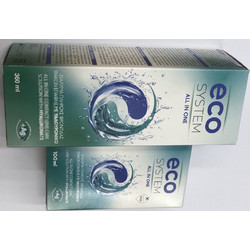 ECOsystem Υγρό Φακών Επαφής 360ml + 100ml