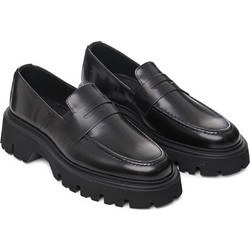 Northway Ανδρικά Μοκασίνια Loafers Δερμάτινα Μαύρα 948