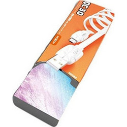 Moxom MX-CB61 Flat USB-A to Lightning Cable 1m White GZ-19695