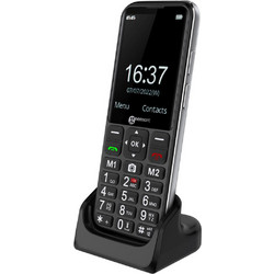 Geemarc Telecom CL8600 4G Ασύρματο Τηλέφωνο Bluetooth με Ανοιχτή Ακρόαση Μαύρο