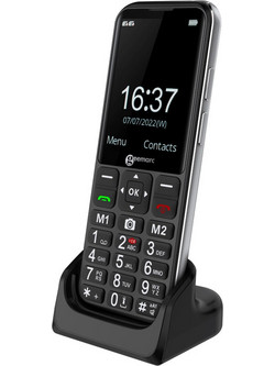 Geemarc Telecom CL8600 4G Ασύρματο Τηλέφωνο Bluetooth με Ανοιχτή Ακρόαση Μαύρο
