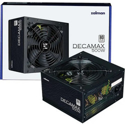 Zalman Decamax 500W Τροφοδοτικό Υπολογιστή ATX 80 PLUS