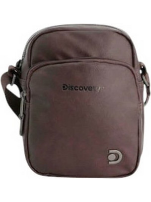 Discovery Ανδρική Τσάντα Ώμου / Χιαστί Καφέ D03354-97