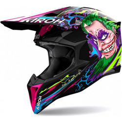 Airoh Wraaap Music Gloss Multicolor Κράνος Μηχανής Motocross 1330gr