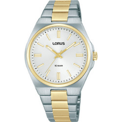 Lorus Γυναικείο Ρολόι με Ασημί Χρυσό Μεταλλικό Μπρασελέ RG310XX9