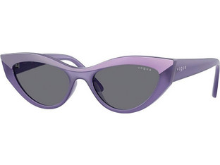 Vogue VO5637SU 3219 Γυναικεία Γυαλιά Ηλίου Cat Eye Κοκάλινα Μωβ με Μαύρο Φακό