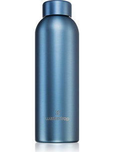 Waterdrop Thermo Steel Blue Brushed 600ml