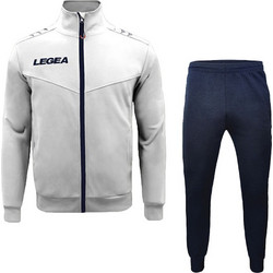 Legea Ανδρικό Σετ Φόρμας με Λάστιχο Λευκό Navy Μπλε TXM1166P193-0003/0004