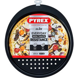 Pyrex Glide Στρογγυλό Ταψί Πίτσας Αλουμινίου Αντικολλητική Επίστρωση 32cm