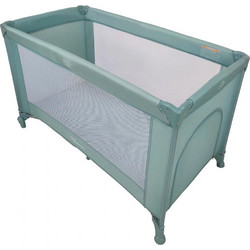 Baby Adventure Dream Παρκοκρέβατο με Στρώμα & Δίχτυ Πράσινο Mint BR79352