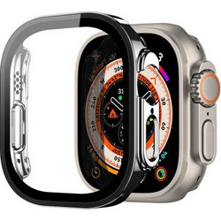 Dux Ducis Hamo Μεταλλική Θήκη με Προστασία Οθόνης για Apple Watch Ultra 49mm Μαύρη