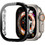 Dux Ducis Hamo Μεταλλική Θήκη με Προστασία Οθόνης για Apple Watch Ultra 49mm Μαύρη