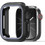Dux Ducis Bamo Πλαστική Θήκη για Apple Watch 7 / 8 / 9 45mm Μαύρη Γκρι