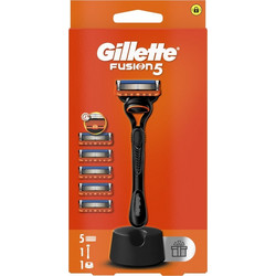 Gillette Ξυραφάκι μιας Χρήσης με 5 Λεπίδες & Λιπαντική Ταινία + Ανταλλακτικές Κεφαλές 6τμχ