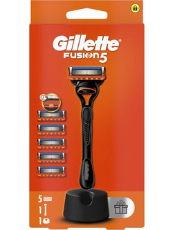 Gillette Ξυραφάκι μιας Χρήσης με 5 Λεπίδες & Λιπαντική Ταινία + Ανταλλακτικές Κεφαλές 6τμχ