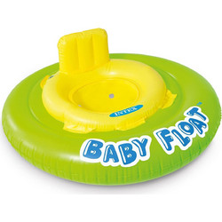 Intex Baby Float Βρεφικό Σωσίβιο Swimtrainer 76cm για 1-2 Ετών Πράσινο 56588
