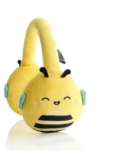 Lazerbuilt Squishmallows Sunny The Bee Ασύρματα Bluetooth Παιδικά Ακουστικά Over Ear Πολύχρωμα