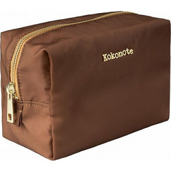 Kokonote Basic Studio Almond Mocha Γυναικείο Νεσεσέρ Ταξιδίου 17cm Καφέ