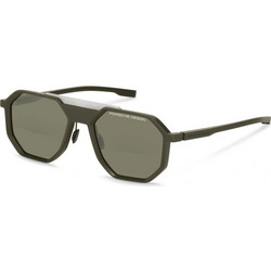 Porsche Design P8981-D174 Ανδρικά Γυαλιά Ηλίου Πολυγωνικά Κοκάλινα Μαύρα με Μαύρο Φακό