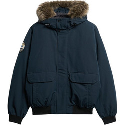 Superdry Ανδρικό Μπουφάν Χειμωνιάτικο Bomber Navy Μπλε M5011930A-98T