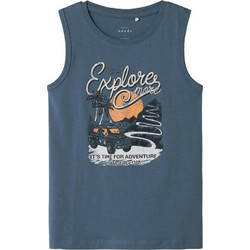 Name It Παιδικό T-Shirt Αμάνικο Μπλε 13230053