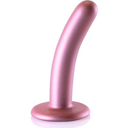 Ouch! Smooth G-Spot Dildo με Βεντούζα 12.4cm Ροζ