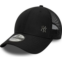 New Era New York Yankees MLB 9FORTY Ανδρικό Καπέλο Jockey με Δίχτυ Υφασμάτινο Μαύρο 60667656