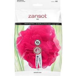Zansot XLarge Σφουγγάρι Μπάνιου Τούλι για Καθαρισμό Φούξια