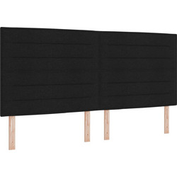 vidaXL Κεφαλάρι Κρεβατιού Υφασμάτινο 200x7x128cm 3337707