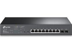 TP-Link TL-SG2210MP V5 Managed L2 Switch με 8 Θύρες Ethernet 1000Mbps και 2 SFP θύρες