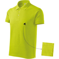 Malfini Ανδρική Αθλητική Μπλούζα Polo Lime MLI-21262
