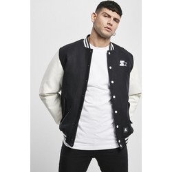 Starter Ανδρικό Μπουφάν Χειμωνιάτικο Bomber Μαύρο ST054-00826