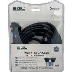 SGL 095745 Καλώδιο VGA Male to VGA Male 5m