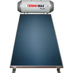 Termomax Plus Ηλιακός Θερμοσίφωνας 100lt 1.5m² Glass Τριπλής Ενέργειας