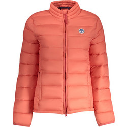 North Sails Γυναικείο Μπουφάν Χειμωνιάτικο Puffer Μακρύ Κοραλί 000002000