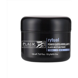 Black Rytual Elastic Pomade Μαλλιών 150ml