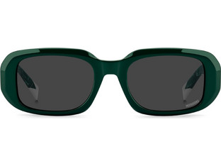 Missoni MIS0220S-1EDIR Γυναικεία Γυαλιά Ηλίου Ορθογώνια Κοκάλινα Πράσινα με Μαύρο Φακό