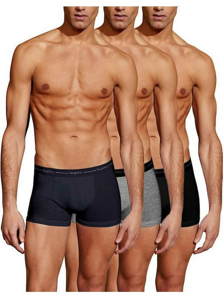Byblos Ανδρικά Μποξεράκια Σετ 3Pack 2058