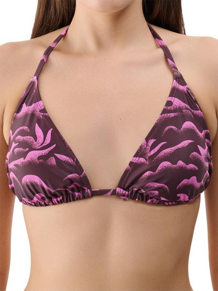 4F Bikini Top Τριγωνάκι Μωβ Φούξια 4FWSS25UBKTF075-50A