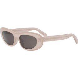 Celine CL40310U 74A Γυναικεία Γυαλιά Ηλίου Cat Eye Κοκάλινα Μπεζ με Μαύρο Φακό