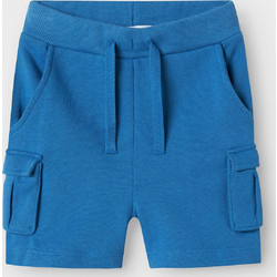 Name It Παιδική Βερμούδα Cargo Royal Blue 13240417