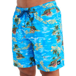Quiksilver Everyday Straight Volley 17" Ανδρικό Μαγιό Σορτς με Σχέδια Royal Blue EQYJV04100-BLQ6