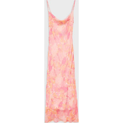 Vero Moda Midi Καλοκαιρινό Βραδινό Φόρεμα Κοραλί 10328763