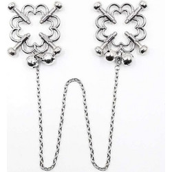 Ohmama Fetish Nipple Clamps with Chain