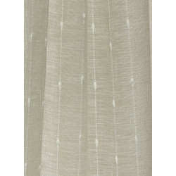 WhiteEgg Κουρτίνα Παραθύρου με Τρουκς 270x280 K0134-7 Ivory