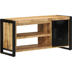 vidaXL Παπουτσοθήκη Μασίφ Ξύλο Μάνγκο M100xΠ40xΥ50cm 4013601
