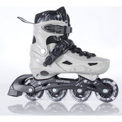 Αθλοπαιδιά Inline Αυξομειούμενα Rollers Παιδικά Γκρι 002.10306GR31