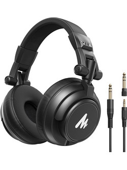 Maono AU-MH601Ενσύρματα & Ασύρματα Bluetooth Ακουστικά Over Ear Μαύρα