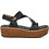 Teva Madera Wedge Καλοκαιρινές Γυναικείες Πλατφόρμες Χαμηλές Μαύρες 1151015-BLK