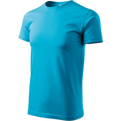Malfini Basic Ανδρικό Αθλητικό T-Shirt Γαλάζιο MLI-12944